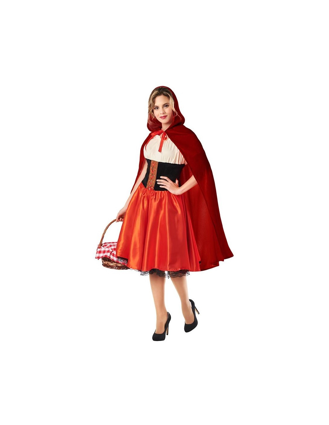 Arena lucha Dalset Disfraz de Caperucita Roja Elegante para Mujer | Comprar Online