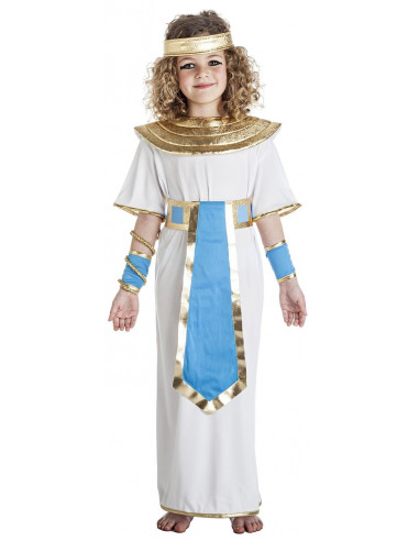 Disfraz de Cleopatra Dorado y Azul...