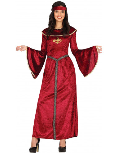 Disfraz de Dama Medieval Granate para...