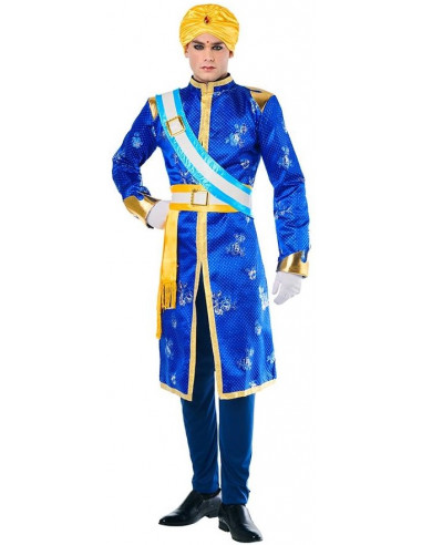 Disfraz de Actor de Bollywood Azul...