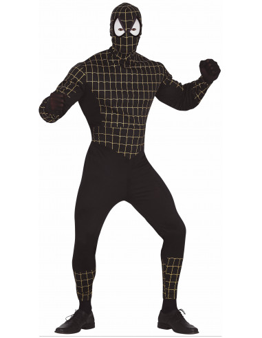 Disfraz de Spider Negro para Hombre