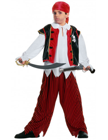 Disfraz de Pirata a Rayas Infantil