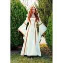 Vestido Medieval Beige para Mujer