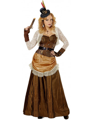 Disfraz de Dama Steampunk para Mujer