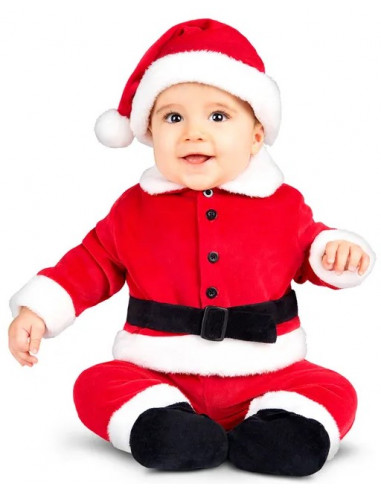 Disfraz de Papá Noel Navideño para Bebé