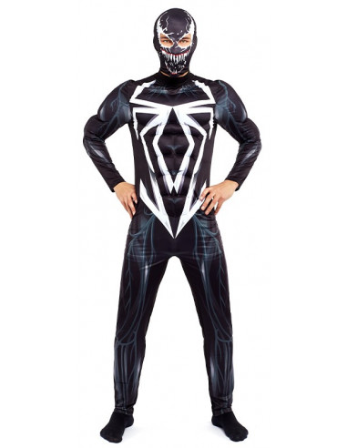 Disfraz de Venom Musculoso para Hombre