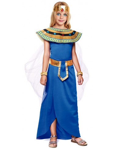 Disfraz de Faraona Egipcia Azul para...