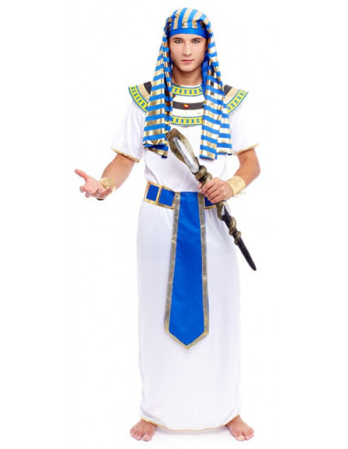 Disfraz de Faraón Egipcio Azul para...