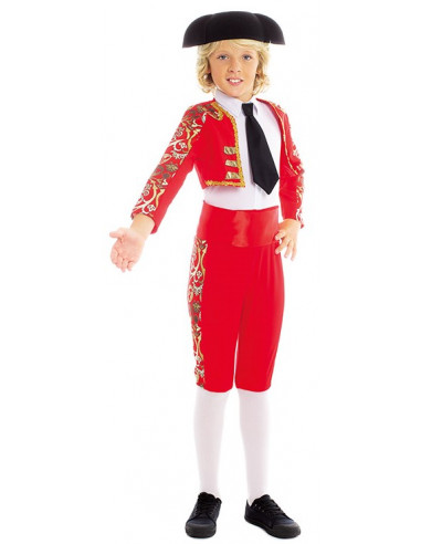 Disfraz de Torero Rojo Infantil