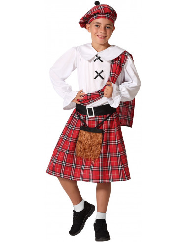 Disfraz de Escocés Tradicional Infantil
