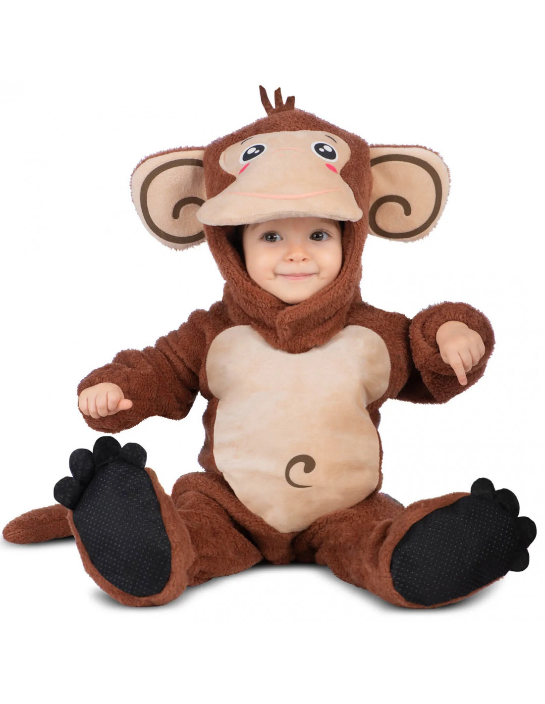 Disfraz mono rojo ladrón niño: Disfraces niños,y disfraces
