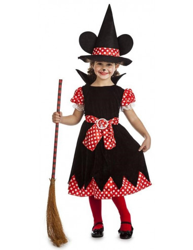 Disfraz de Bruja Minnie Mouse para Niña