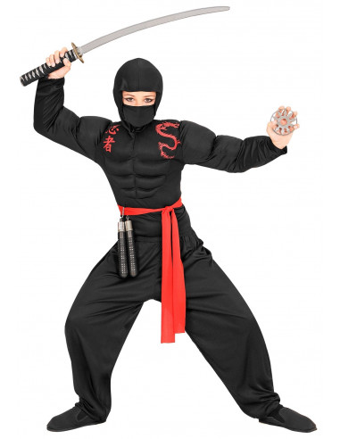 Disfraz de Ninja Musculoso Infantil