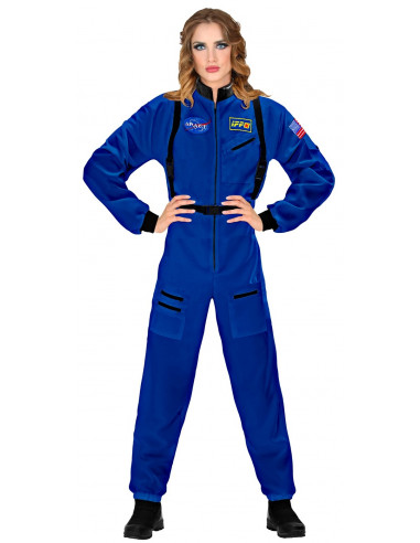 Disfraz de Astronauta Azul para Mujer