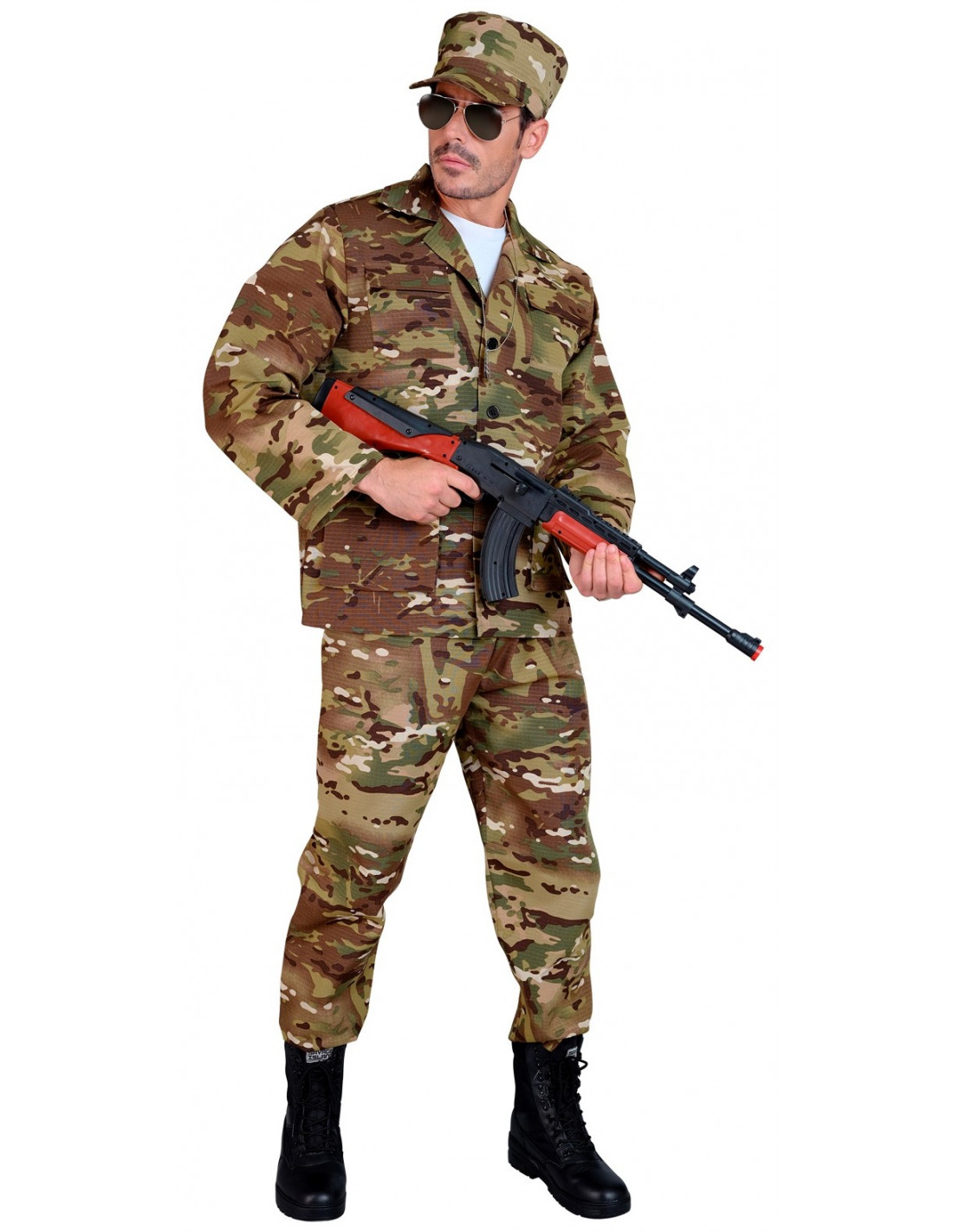 Disfraz soldado hombre