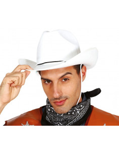 Sombrero de Cowboy Blanco