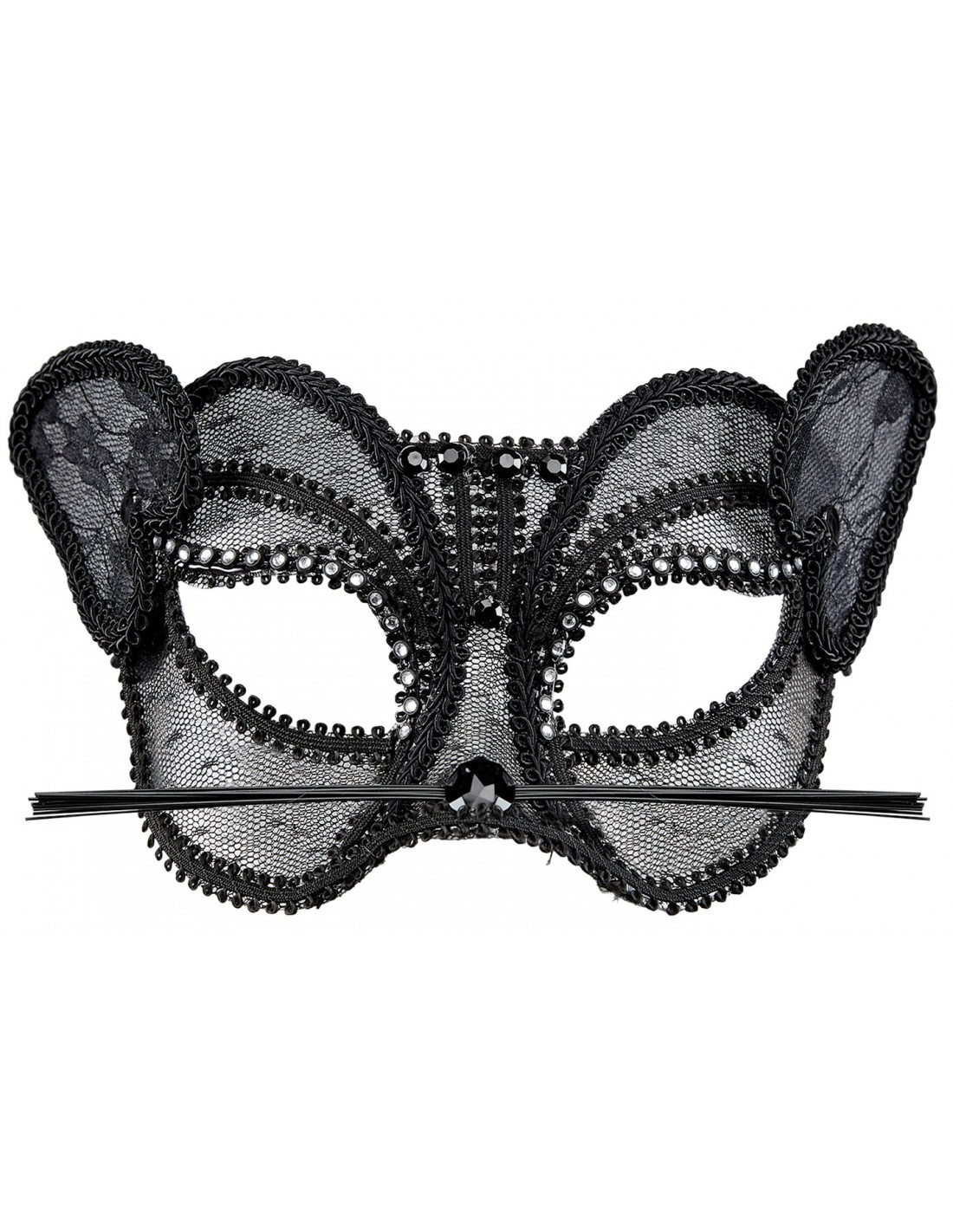 Las mejores ofertas en Máscara de Encaje Negro Máscaras y antifaces de  Disfraz