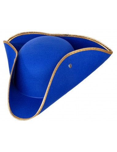 Sombrero Tricornio de Época Azul