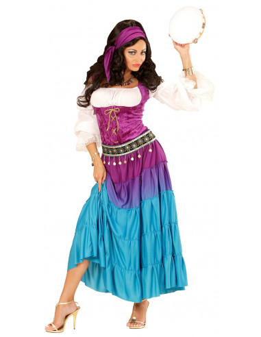 Disfraz de Gitana Esmeralda para Mujer