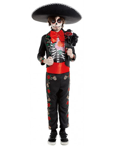 Disfraz de Catrin Esqueleto Mexicano...