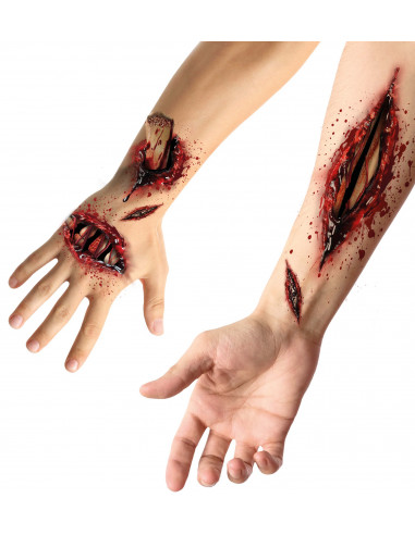 Tatuajes Adhesivos de Heridas...