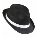 Sombrero negro de Gangster