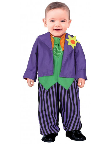 Disfraz de Joker Morado para Bebé