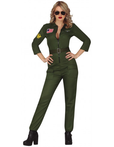 Disfraz de Piloto Militar de Avión...