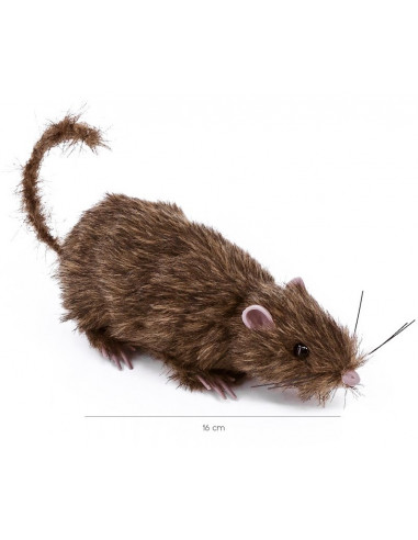 Ratón Peludo Marrón