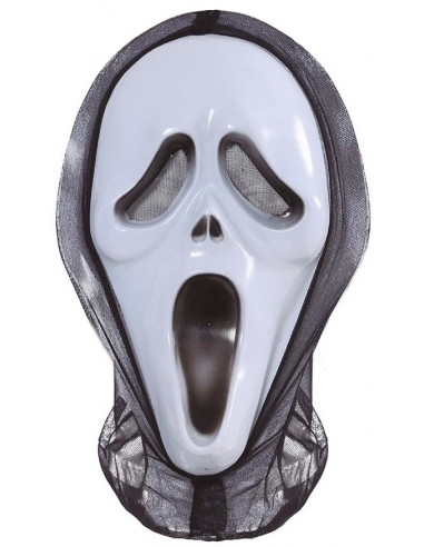 Máscara de Scream con Capucha para...