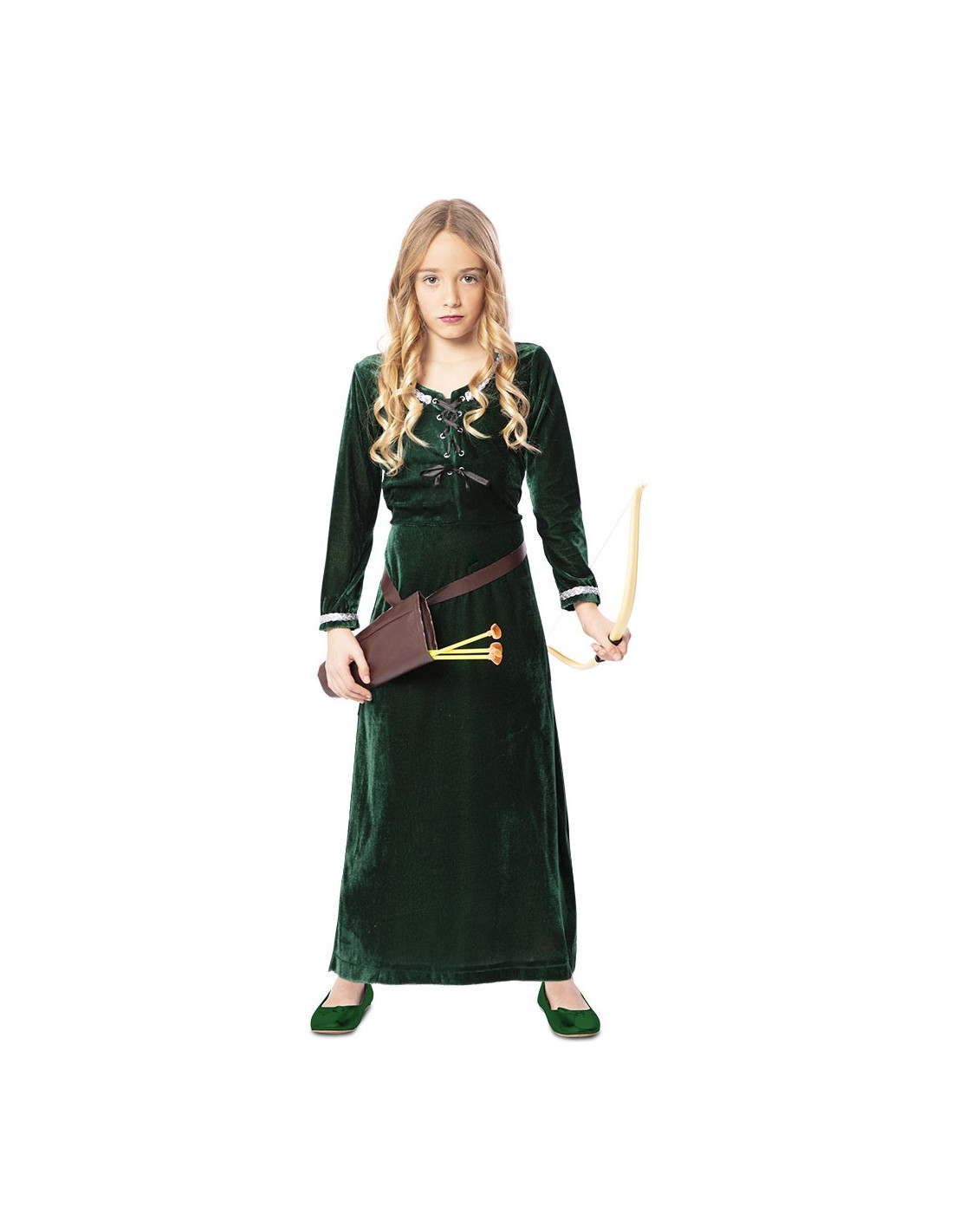 Marianna arquera medieval mujer disfraz medieval - Karabu srls