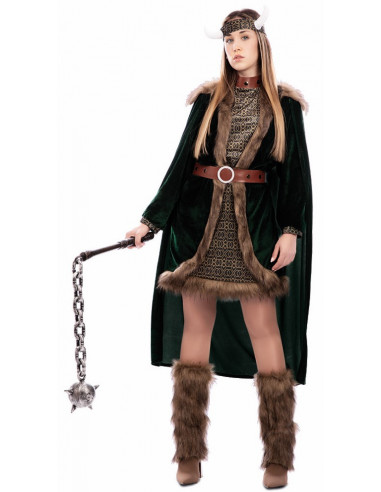 Disfraz de Saqueadora Vikinga para Mujer