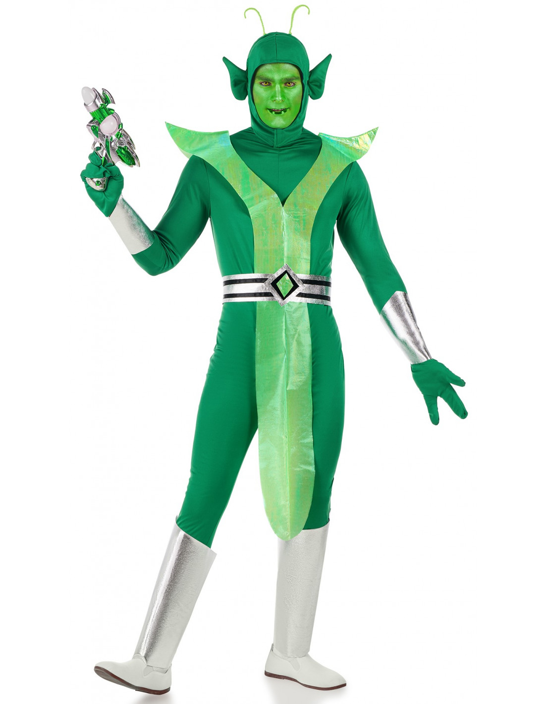 Comprar Disfraz de Alien Verde Tunica - Disfraces Halloween - Disfraces del  Espacio para Hombre