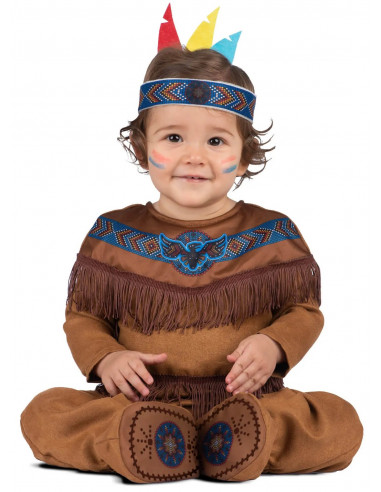 Disfraz de Indio Americano para Bebé