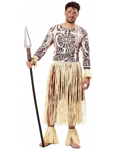 Disfraz de Guerrero Tribal Samoano...