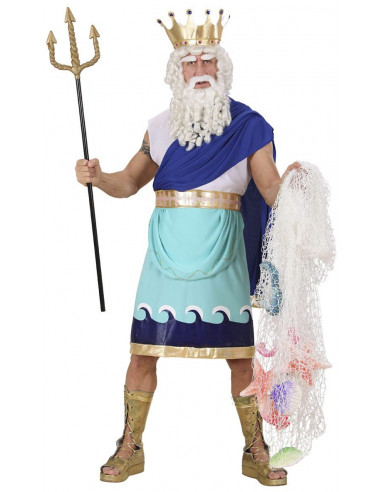 Disfraz Zeus para hombre de talla grande