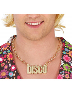 Collar Disco Dorado