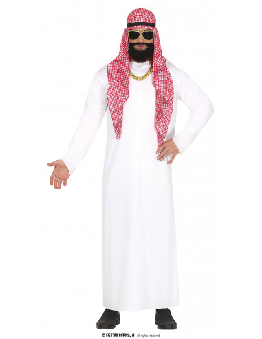 Disfraz de Jeque Saudí para Hombre