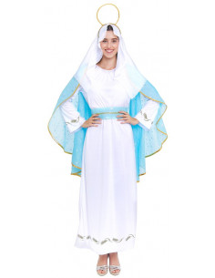 Disfraz de Virgen María...