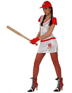 Disfraz de Jugadora de Béisbol