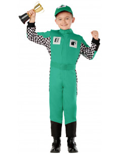 Disfraz de Piloto F1 Verde...