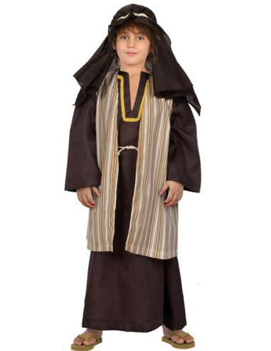Disfraz de San José Marrón para Niño