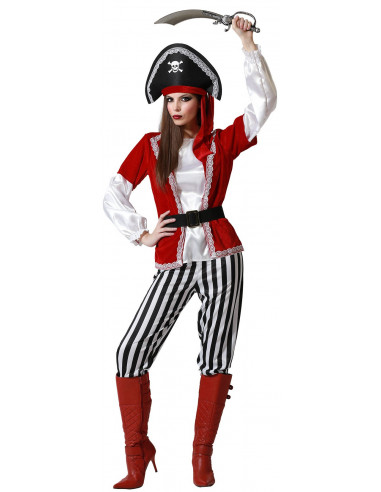 Disfraz de Capitana Pirata para Mujer