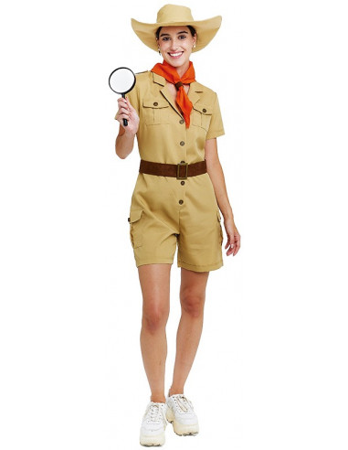 Disfraz de Exploradora Safari para Mujer