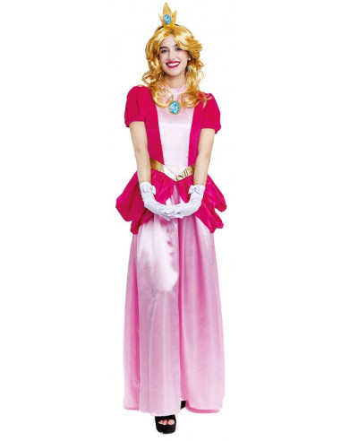 Disfraz de Princesa Peach para Mujer