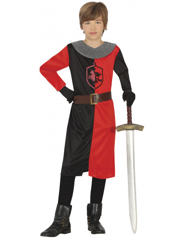 Disfraz de Caballero Medieval Rojo y...