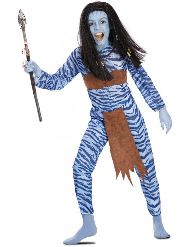 Disfraz de Avatar para Niña