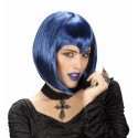 Peluca Vampiresa Azul