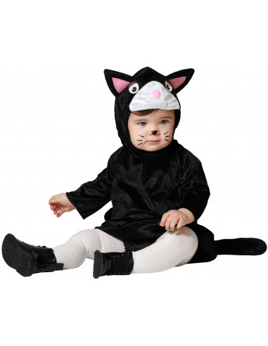 Disfraz de Gato Negro para Bebé