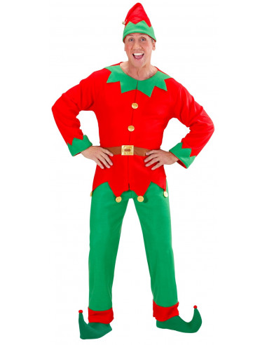 Disfraz de Elfo de Navidad para Adulto
